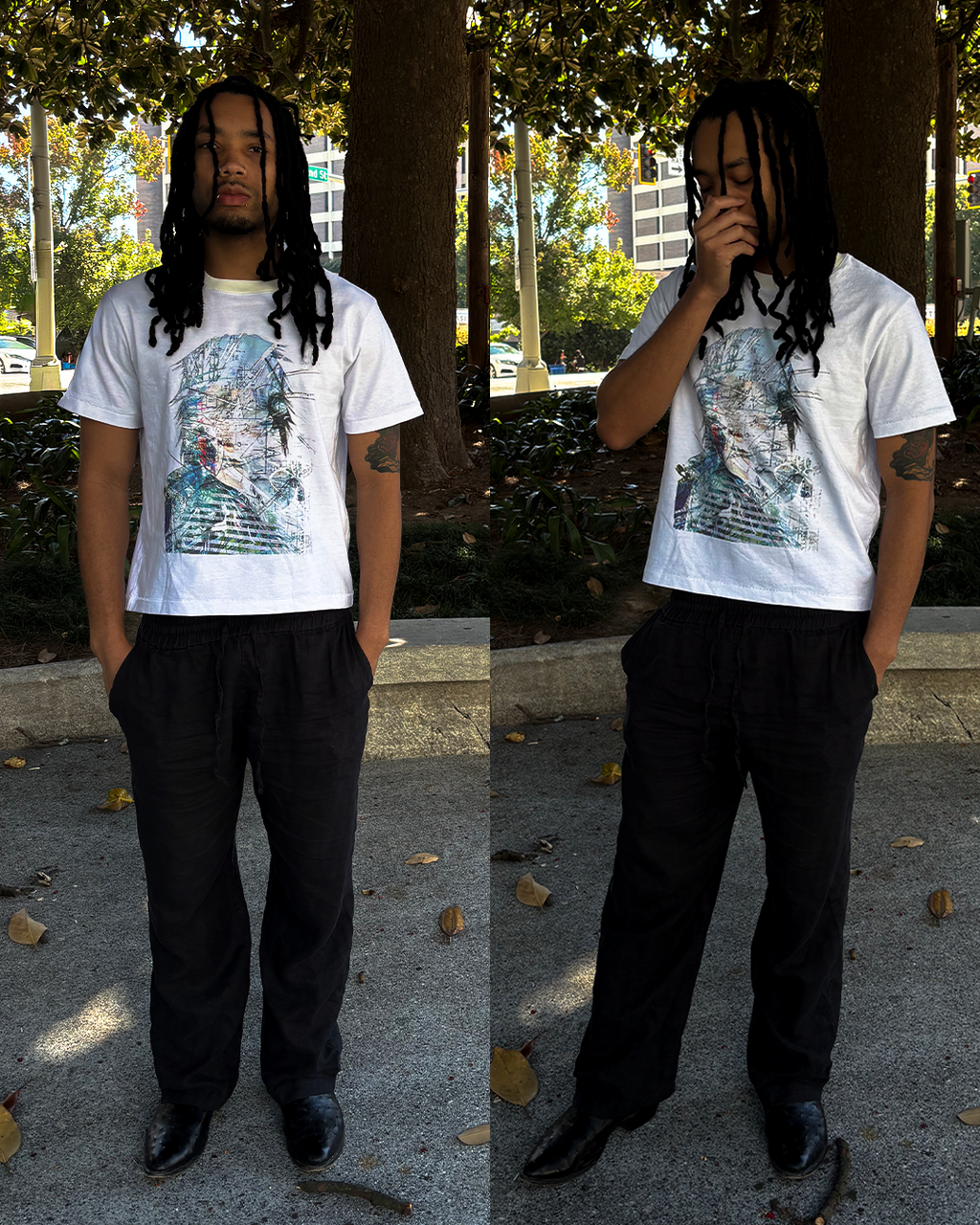 DESIGN 1 Cropped T-shirt