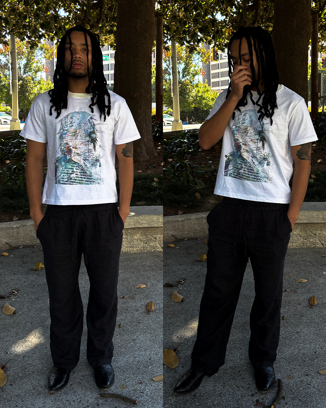 DESIGN 1 Cropped T-shirt