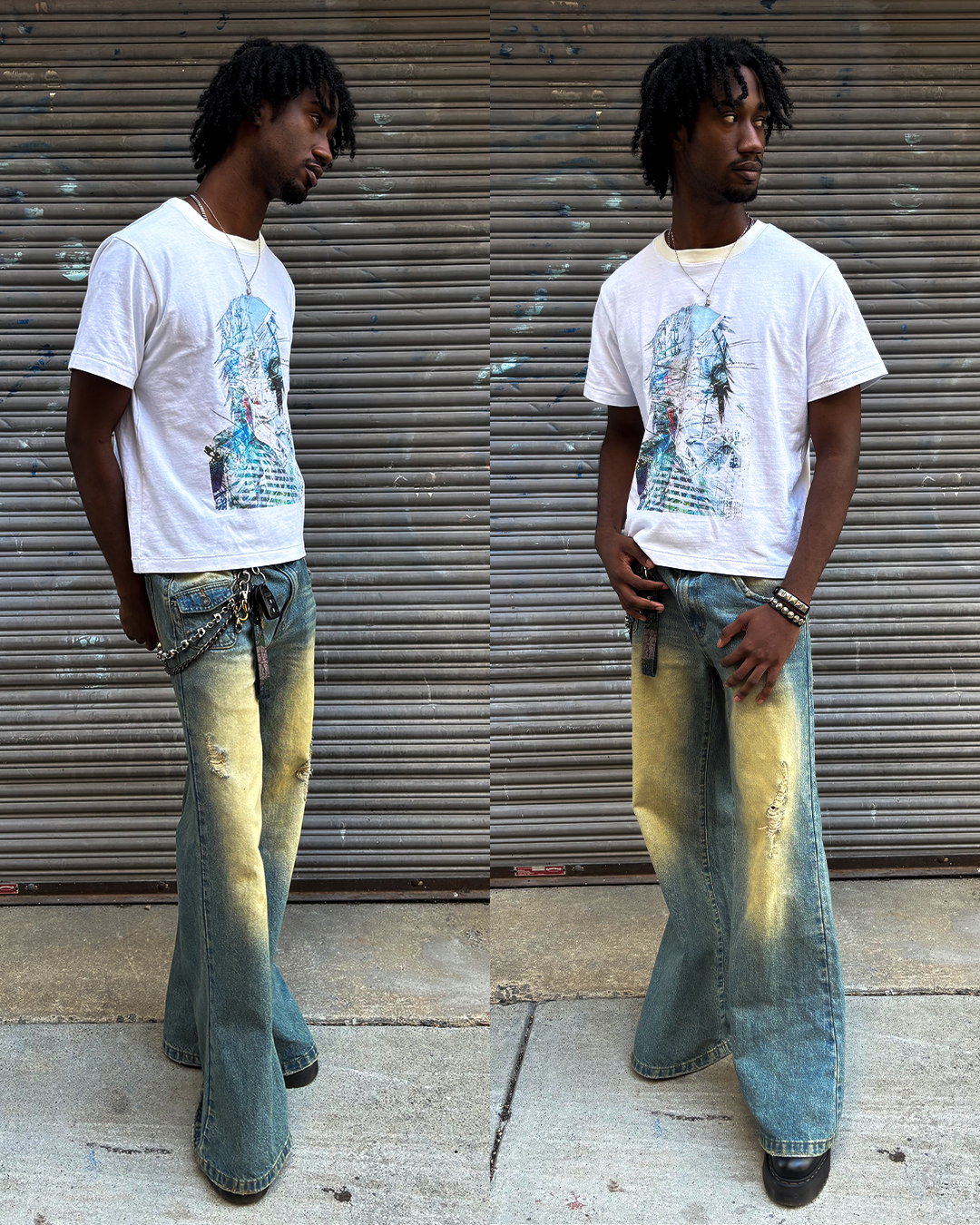 DESIGN 1 Cropped T-shirt